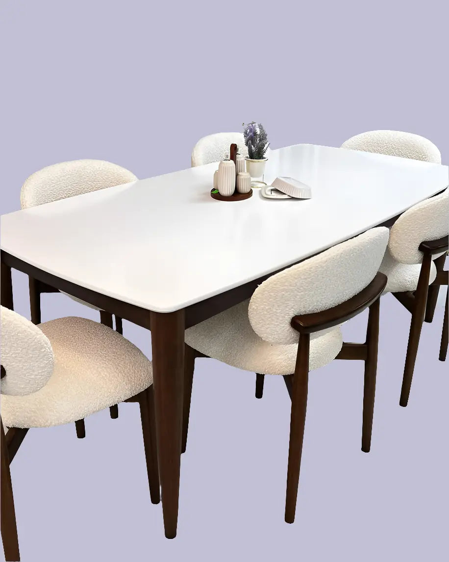 Table à manger MAGNUM en bois sur mesure au Maroc CAROUBIA