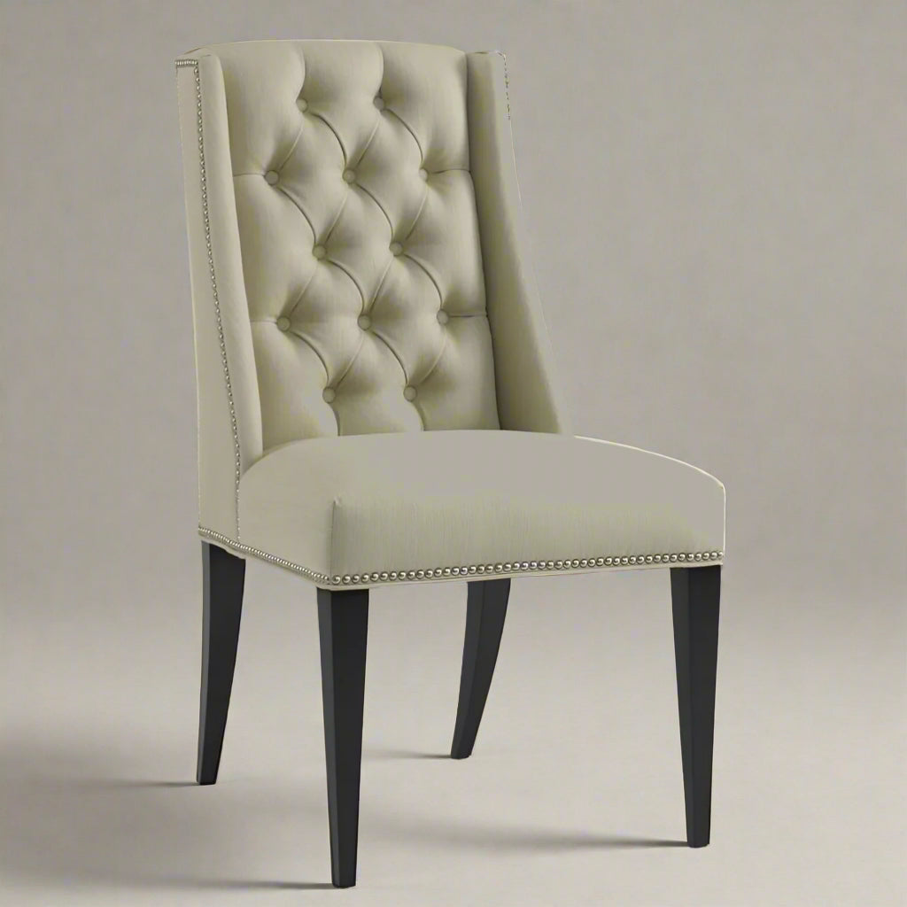Chaise OPERA – Tissu & Bois – Maroc