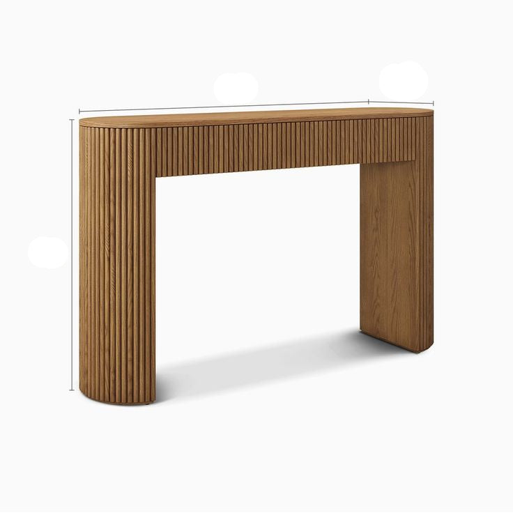 Console ANDALOUS – Bois Massif sur mesure – Maroc
